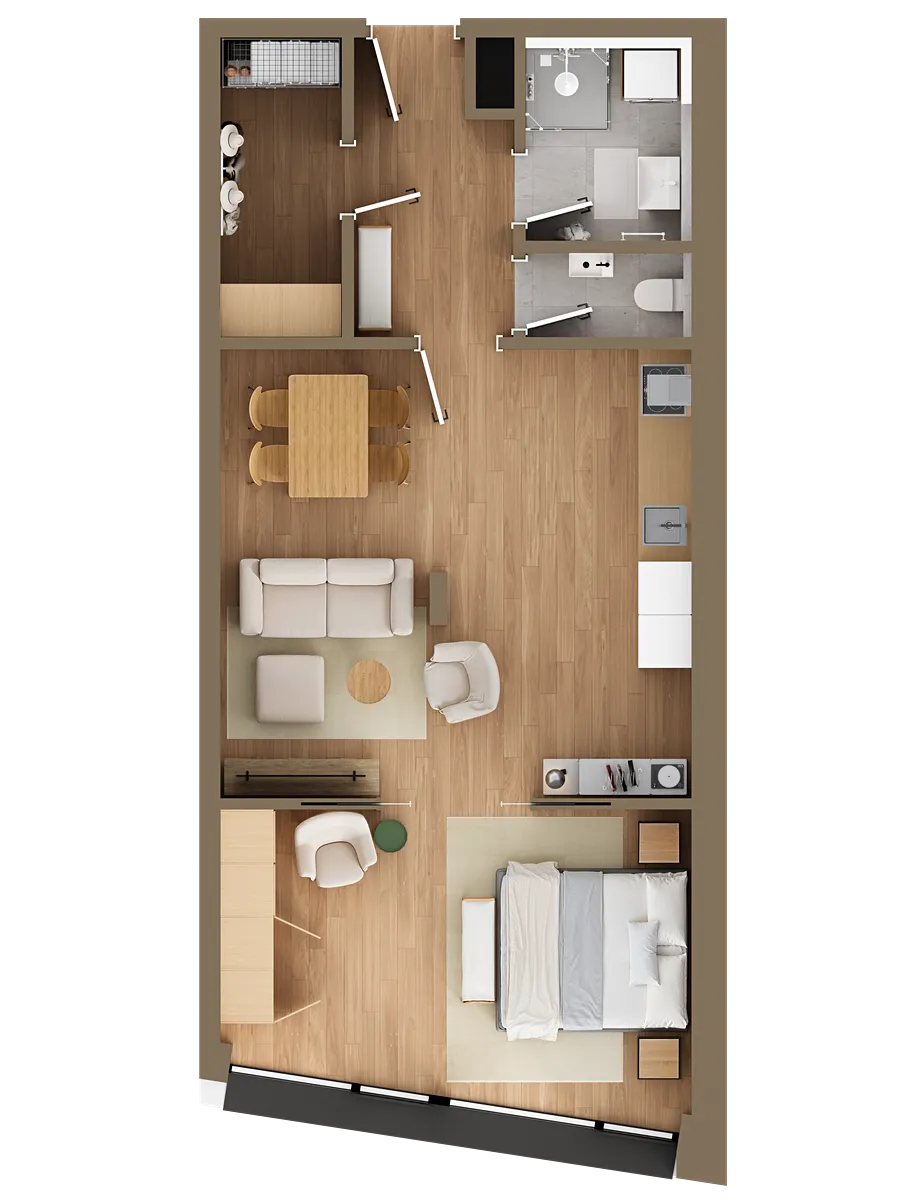 Prodej bytu 2+kk 63 m²
